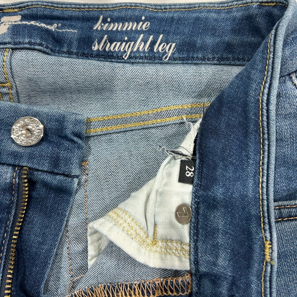 7 for all mankind kimmie straight leg jeans